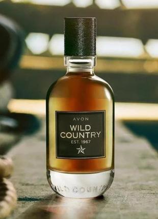 Туалетна вода wild country вилд кантрі, світ кантрі ейвон avon