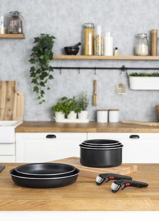 Набір посуду tefal ingenio xl force l1589153 (14 елементів)6 фото