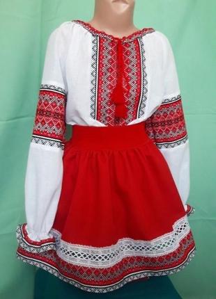 Украинский костюм вышиванка2 фото