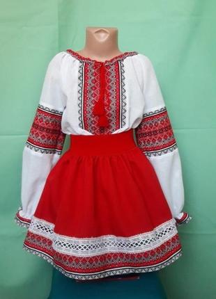 Украинский костюм вышиванка3 фото