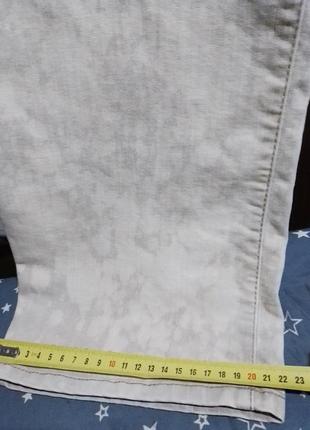 Стрейтчивые джинсы тай-дай большой размер и рост3 фото