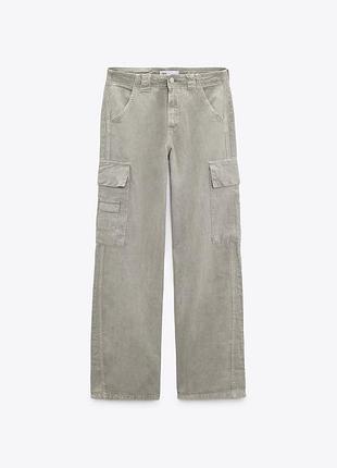 Брюки типа карго zara ⁇ sale 4