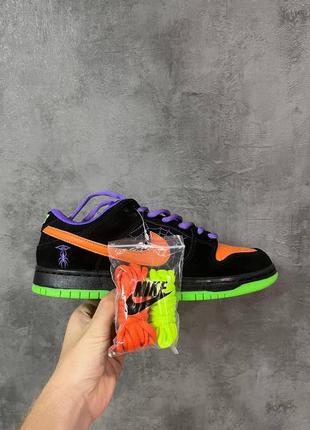 Кроссовки nike dunk night of mischief halloween /найк,св,данк,ник6 фото