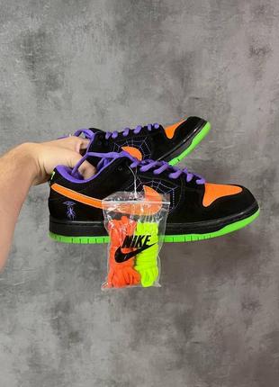 Кроссовки nike dunk night of mischief halloween /найк,св,данк,ник