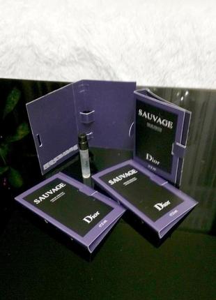 Christian dior sauvage💥оригинал миниатюра пробник 2 мл spray mini книжка9 фото