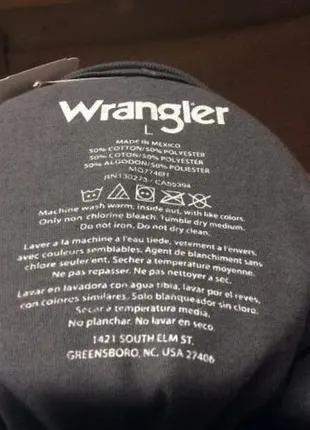 Футболка мужская wrangler established 19475 фото