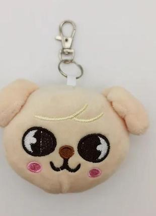Брелок сен мін поппім stray kids серії skzoo мягкая игрушка стрей кидс straykids кідс собачка  puppym песик