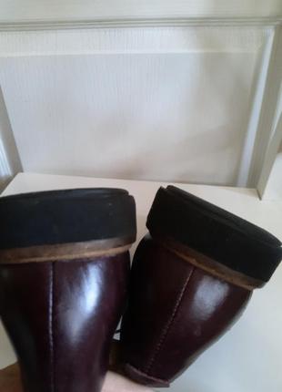 Женские туфли кожаные 40-41р, по стельке 27 см,  очень легкие кожа9 фото