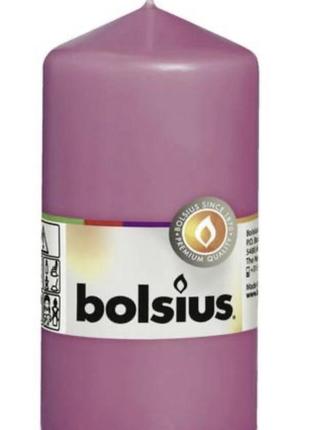 Свічка стовпчик bolsius 120/58 фуксія