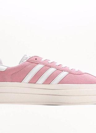 Кроссовки женские adidas gazelle bold platform адидас газели7 фото