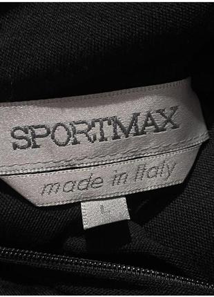 Sportmax max mara rick owens сукня водолазка шерсть шовк8 фото