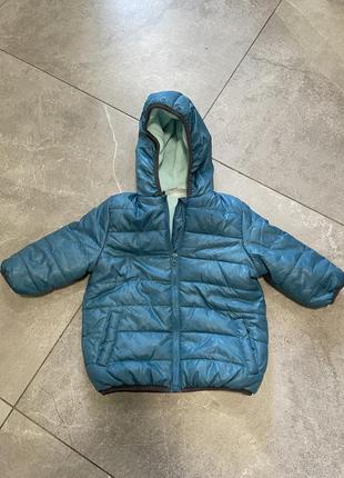 Демисезонная курточка для мальчика 74 р, осенняя курточка для малыша