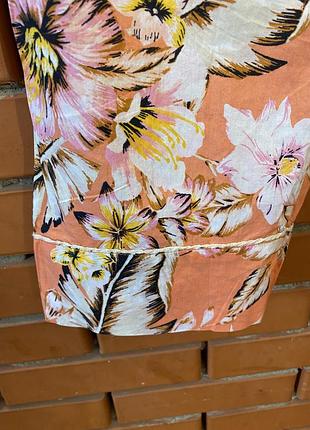 Тонкі батистові піжамні штани m&s 46 р.4 фото