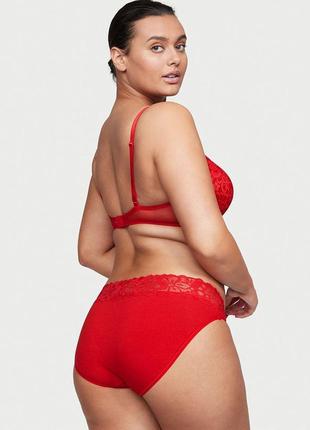 Хлопковые трусики брифы victoria’s secret 🔥акция!🔥 дарим скидку 15%