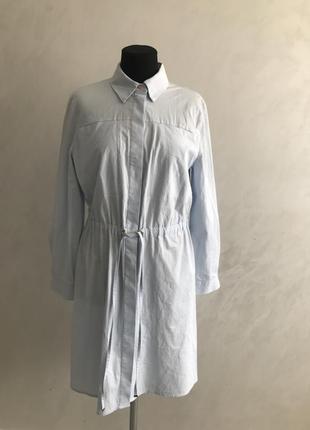 Платье платья туника на пуговицы