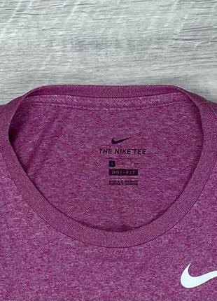 Nike dri-fit майка безрукавка s размер женская спортивная розовая оригинал3 фото