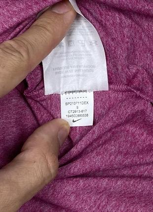 Nike dri-fit майка безрукавка s размер женская спортивная розовая оригинал5 фото