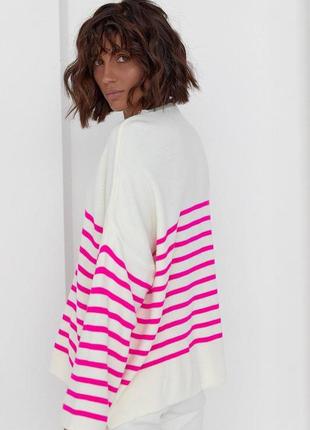 Стильный яркий качественный свитер оверсайз производство туречки