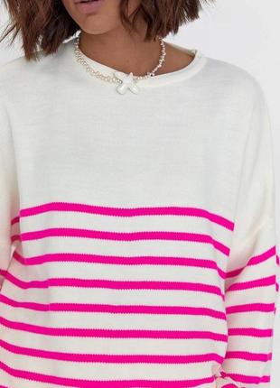 Стильный яркий качественный свитер оверсайз производство туречки