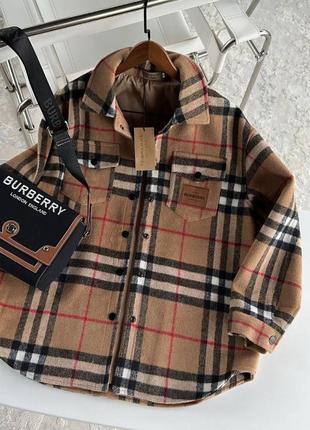 Теплая рубашка burberry one size3 фото