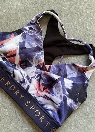 Спортивный топ superdry sport