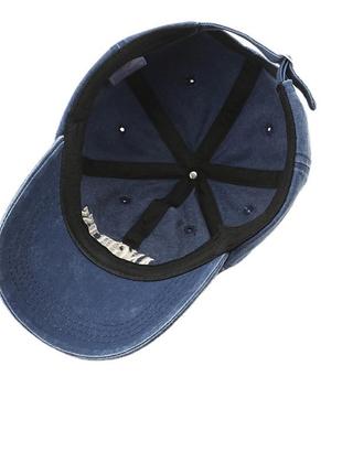 Вінтажна ретро кепка бейсболка джинсова джинс бавовняна бейсбольна кепка з написом los angeles вінтаж5 фото
