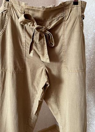 Брюки карго на высокой посадке3 фото