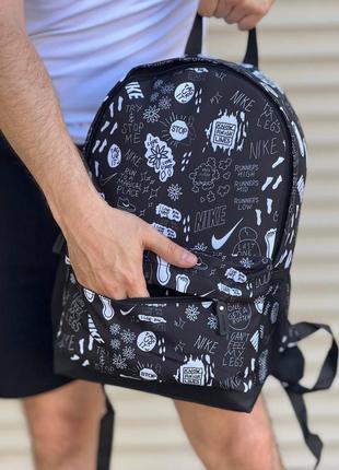 Качественный, спортивный и повседневный рюкзак с принтом nike1 фото