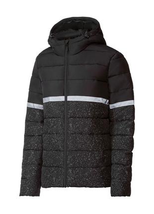 Куртка демисезонная водоотталкивающая и ветрозащитная для женщины crivit 379016 черный
