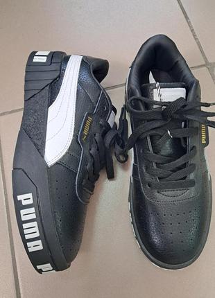 Кеды puma кожаные