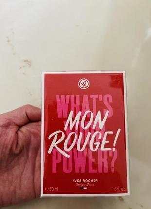 Парфумована вода mon rouge yves rocher 50ml1 фото