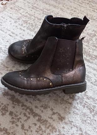 Стильовые деми ботинки-челси на девочку