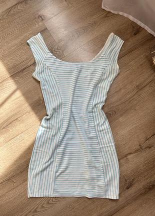 Сукня облягаюча коротка bershka