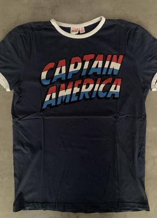 Футболка marvel captain america