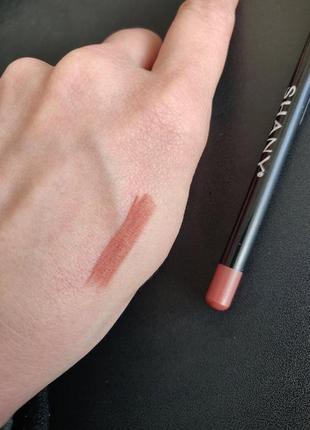 Олівець для губ шані matte lip liner - salted caramel5 фото