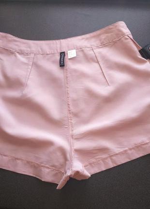 *шорти пудрово-рожеві h&amp;m/divided нові*4 фото