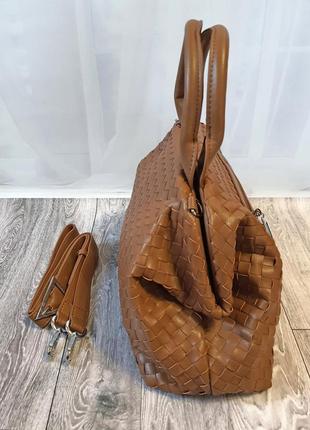 Кожаная сумка5 фото