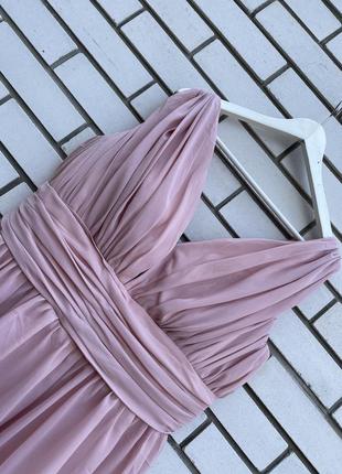 Вечернее шифоновое, выпускное платье, сарафан,открытая спина2 фото