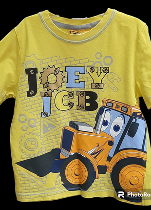 Футболка jcb, р.3-4 года.