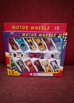 Набор машинок "motor wheels" 15шт.