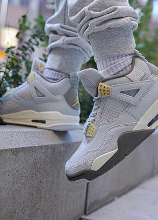 Кроссовки jordan 4 retro se craft photon dust6 фото