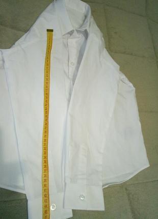 Детская белая рубашка2 фото