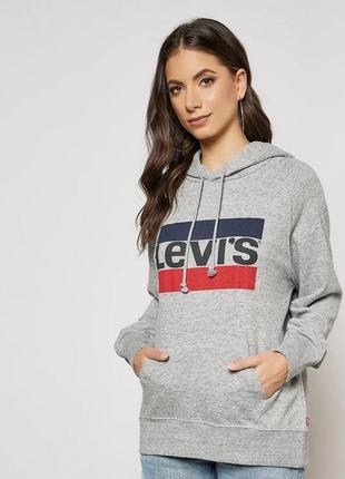 Женская кофта, худи levis, размер s-m