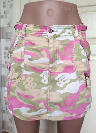 Стильна спідниця шорти мілітарі.