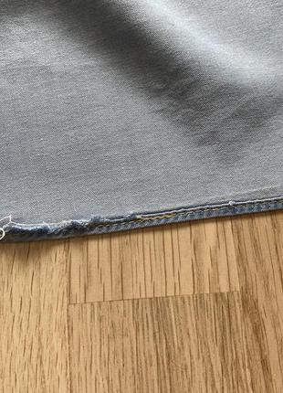 Рубашка джинсовая лиоцелл  zara размер s10 фото