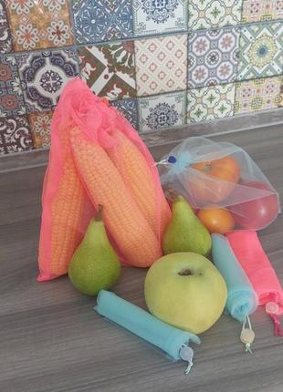 Мешочки для овощей и фруктов для хорошего настроения