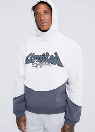 Двоколірне худі