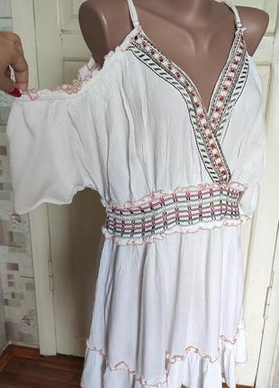 Оздоблене плаття сарафан.6 фото