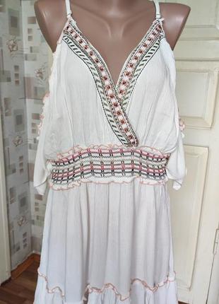 Оздоблене плаття сарафан.3 фото