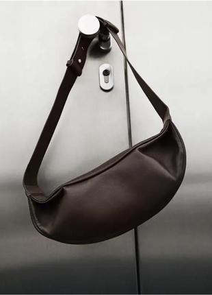 Кожаная сумка/бананка cos 💝